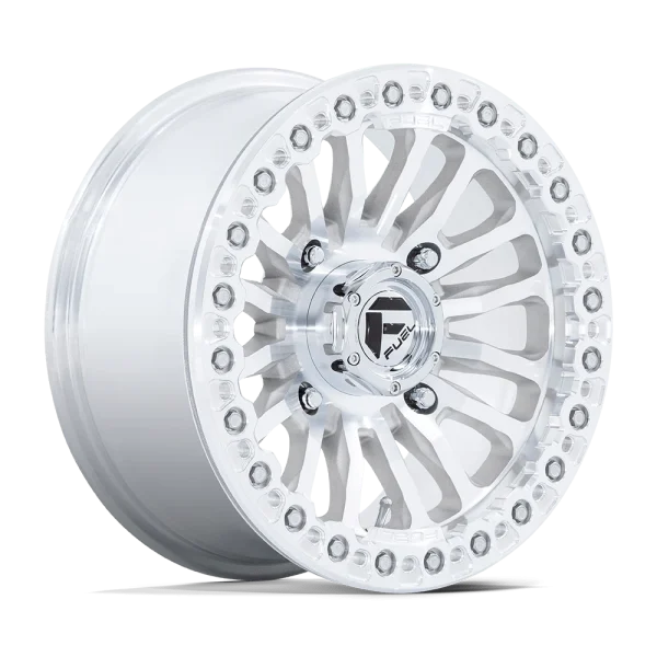 Fuel UTV – FV125 RINCON UTV BEADLOCK – Silver – 15″x7″ 10mm – Summer Wheels – FV125DX15704010