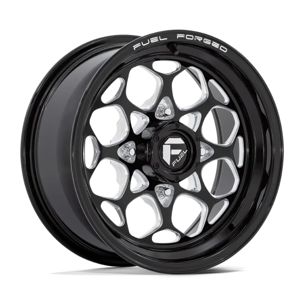 Fuel UTV – FV400 SCEPTER UTV – Black – 15″x7″ 10mm – Summer Wheels – FV400BE15704810
