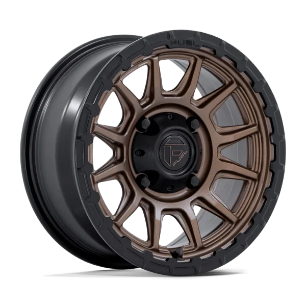 Fuel – PISTON – Bronze – 15″x7″ 10mm – All weather Wheels – FV866ZB15704B10