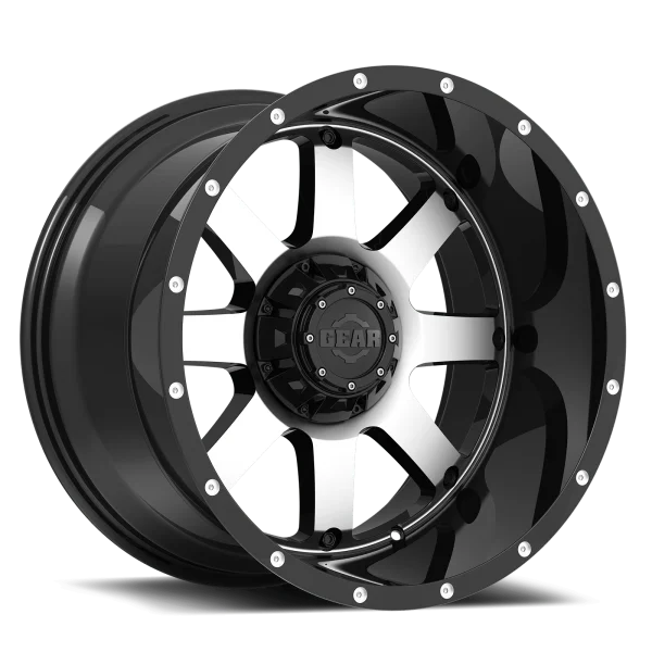 Gear Off Road – Big Block – Black – 17″x9″ -12mm – Summer Wheels – 726M-7900912