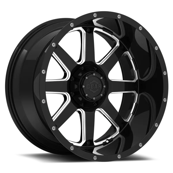 Gear Off Road – Big Block – Black – 18″x9″ 10mm – Summer Wheels – 726MB-8900510