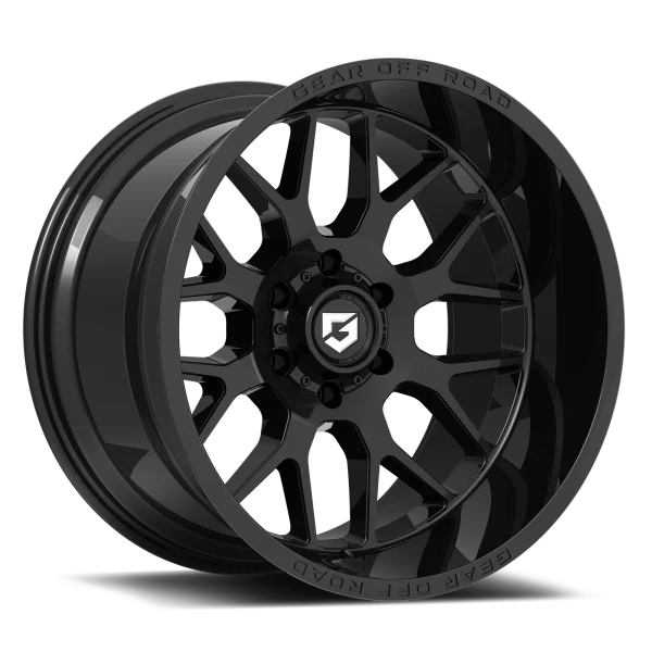Gear Off Road – Raid – Black – 18″x9″ 10mm – All weather Wheels – 763B-8907310
