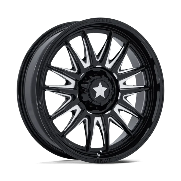 MSA Offroad Wheels – COMMANDER – Black – 15″x7″ 10mm – Summer Wheels – MA055BE15704010