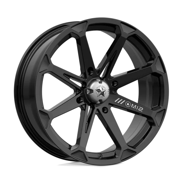MSA Offroad Wheels – M12 DIESEL – Black – 18″x7″ 10mm – All weather Wheels – M12-08756