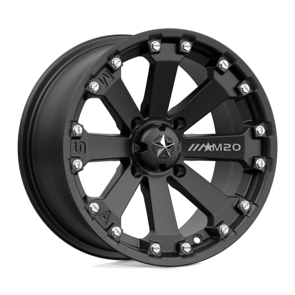 MSA Offroad Wheels – M20 KORE – Black – 14″x7″ 0mm – All weather Wheels – M20-04737