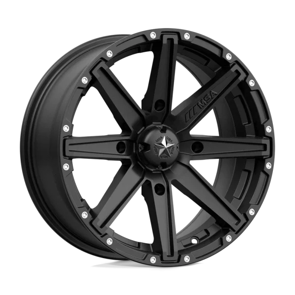 MSA Offroad Wheels – M33 CLUTCH – Black – 16″x7″ 10mm – All weather Wheels – M33-06737