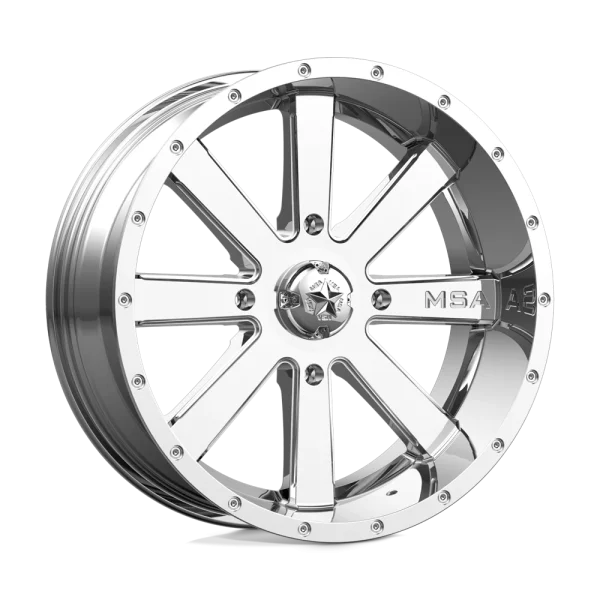 MSA Offroad Wheels – M34 FLASH – Chrome – 18″x7″ 0mm – Summer Wheels – M34-018737C