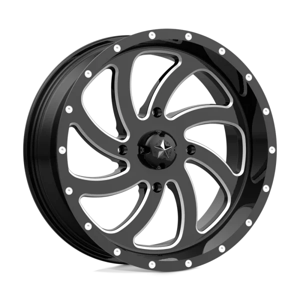 MSA Offroad Wheels – M36 SWITCH – Black – 20″x7″ 0mm – Summer Wheels – M36-020737M