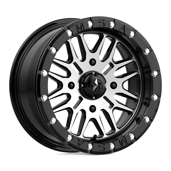 MSA Offroad Wheels – M37 BRUTE BEADLOCK – Black – 15″x7″ 10mm – Summer Wheels – M37-05737