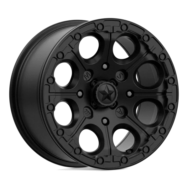 MSA Offroad Wheels – M44 CANNON BEADLOCK – Black – 14″x7″ 10mm – All weather Wheels – M44-04710