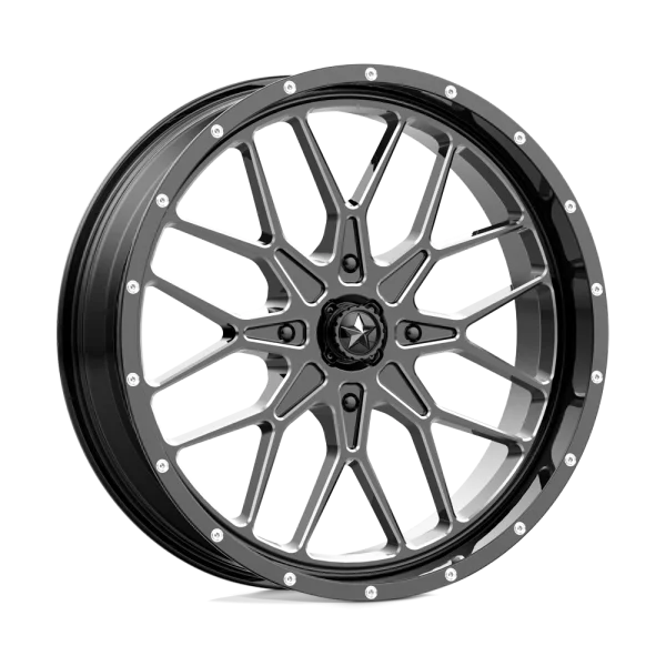 MSA Offroad Wheels – M45 PORTAL – Black – 14″x7″ 10mm – Summer Wheels – M45-04710M