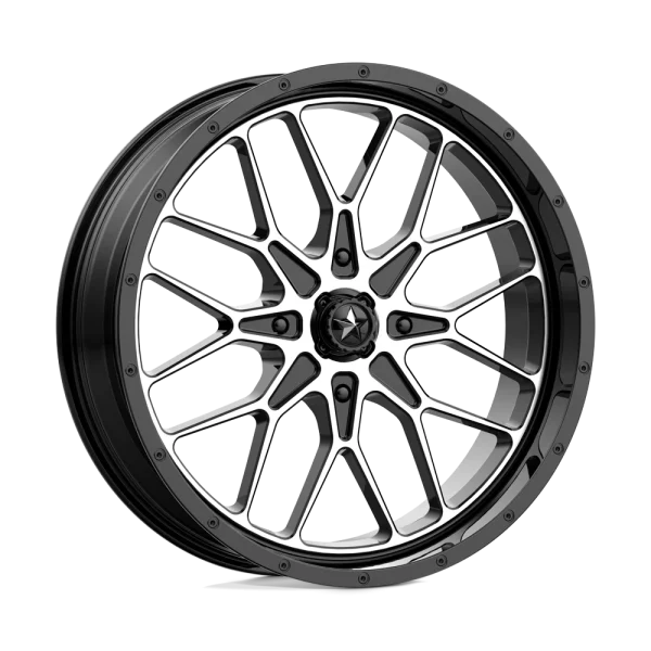 MSA Offroad Wheels – M45 PORTAL – Black – 14″x7″ 10mm – Summer Wheels – M45-04710