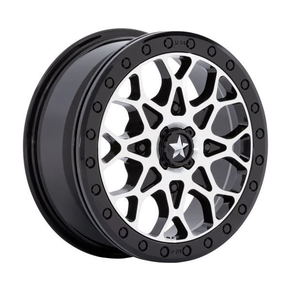 MSA Offroad Wheels – M48 PORTAL BEADLOCK – Black – 15″x6″ 38mm – Summer Wheels – MA048BD15604838