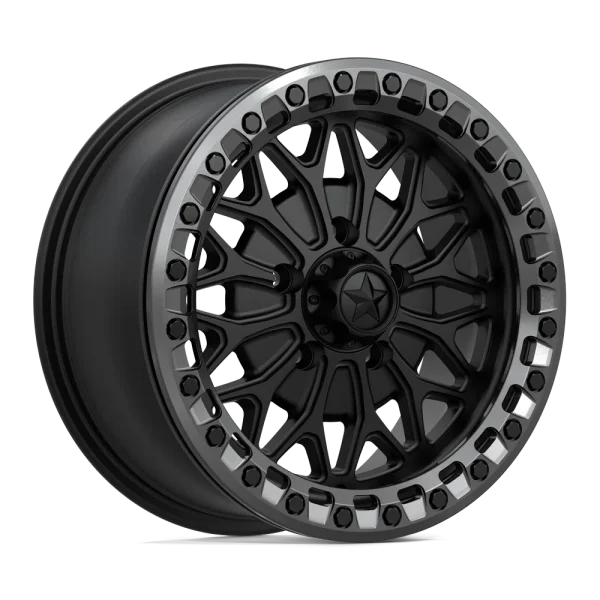 MSA Offroad Wheels – MA53 BOLO UTV BEADLOCK – Black – 15″x7″ 38mm – All weather Wheels – MA053MA15701238