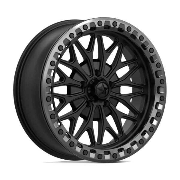 MSA Offroad Wheels – MA53 BOLO UTV BEADLOCK – Black – 18″x7″ 10mm – All weather Wheels – MA053MA18701210