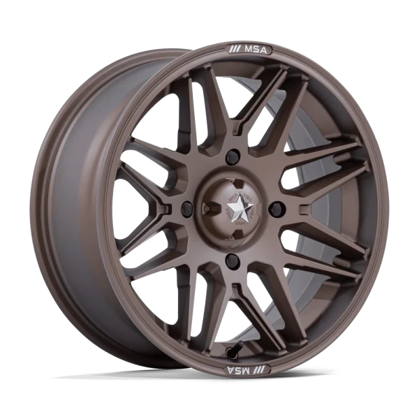MSA Offroad Wheels – RADAR – Bronze – 14″x7″ 10mm – All weather Wheels – MA052ZX14704010