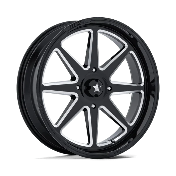 MSA Offroad Wheels – M54 SPARK UTV – Black – 14″x7″ -47mm – Summer Wheels – MA054BE14704847N