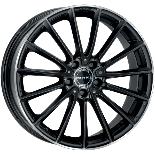 Mak Wheels – KOMET – Black – 19″x8″ 33mm – Summer Wheels – F8090KMGL33WSX