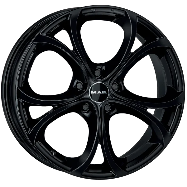Mak Wheels – LARIO – Black – 17″x7.5″ 39mm – All weather Wheels – F7570LAGB39LGX