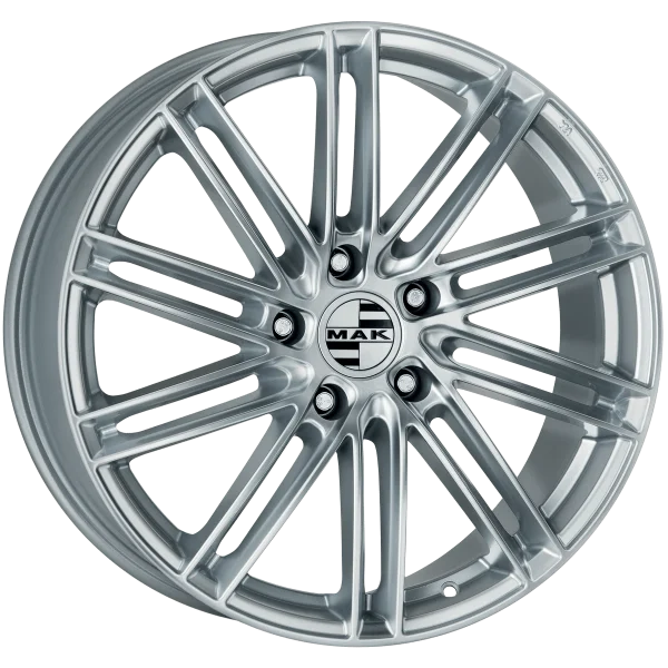Mak Wheels – LEIPZIG – Silver – 20″x9″ 50mm – All weather Wheels – F9020LPSI50KY3
