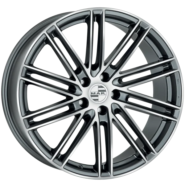 Mak Wheels – LEIPZIG-D – Gunmetal – 20″x10.5″ 55mm – Summer Wheels – F0520LZQM55KY4