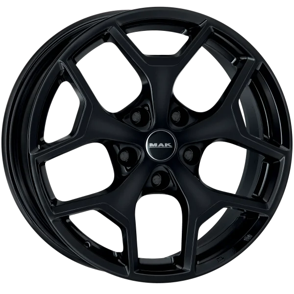 Mak Wheels – LIBERTY – Black – 18″x7.5″ 39mm – All weather Wheels – F7580LBGB39G