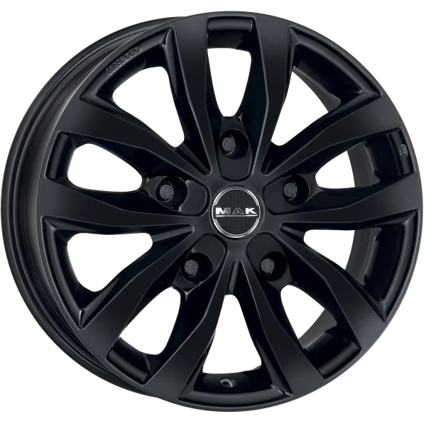 Mak Wheels – LOAD 5 3 – Black – 15″x6.5″ 58mm – All weather Wheels – F65505L3GB58TGX