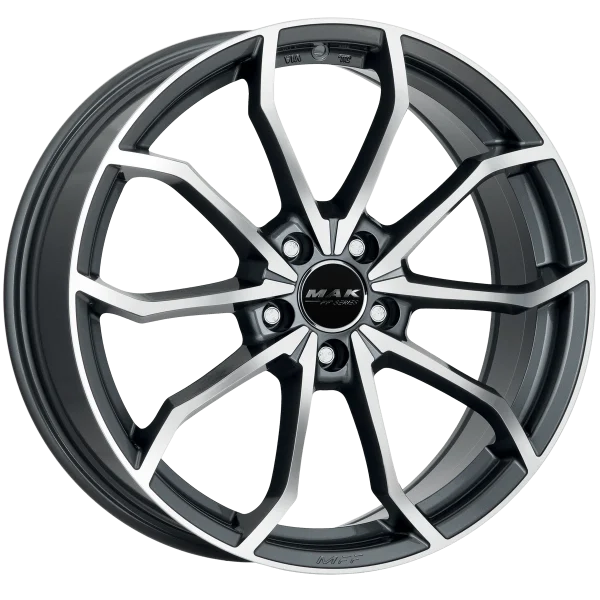 Mak Wheels – LOWE-FF – Gunmetal – 18″x7.5″ 51mm – Summer Wheels – F7580LWQM51VW4X
