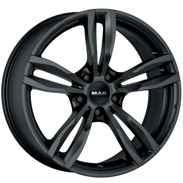 Mak Wheels – LUFT – Black – 18″x7.5″ 45mm – All weather Wheels – F7580LFMB45I4BX