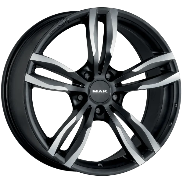 Mak Wheels – LUFT – Black – 18″x8″ 30mm – Summer Wheels – F8080LFIB30WSX