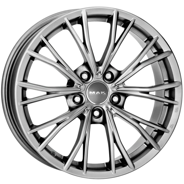 Mak Wheels – MARK – Silver – 17″x7.5″ 24mm – All weather Wheels – F7570MKTM24WSX