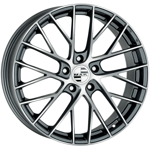 Mak Wheels – MONACO-D – Gunmetal – 19″x11″ 65mm – Summer Wheels – F1190MZQM65KY4