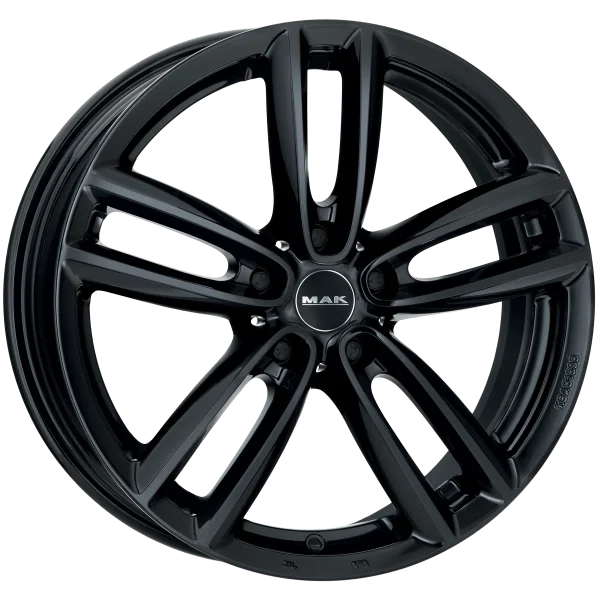 Mak Wheels – OXFORD – Black – 16″x6.5″ 46mm – All weather Wheels – F6560OFGB46I3BX