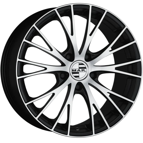 Mak Wheels – RENNEN – Black – 18″x11″ 44mm – Summer Wheels – F1180NNIB44KY2
