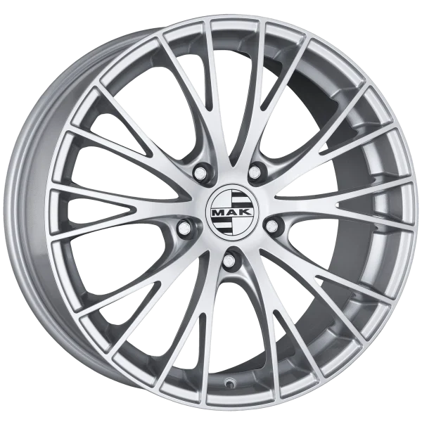 Mak Wheels – RENNEN – Silver – 18″x11″ 35mm – All weather Wheels – F1180NNSI35KY