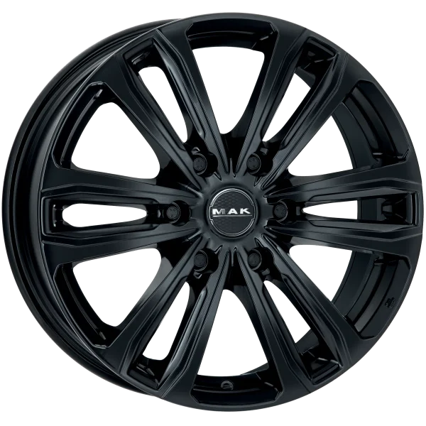 Mak Wheels – SAFARI6 – Black – 17″x7.5″ 25mm – All weather Wheels – F7570AF6GB25VT2