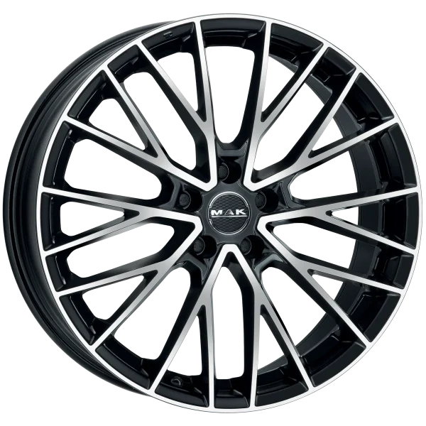 Mak Wheels – SPECIALE – Black – 19″x8.5″ 20mm – Summer Wheels – F8590ECBM20WSX