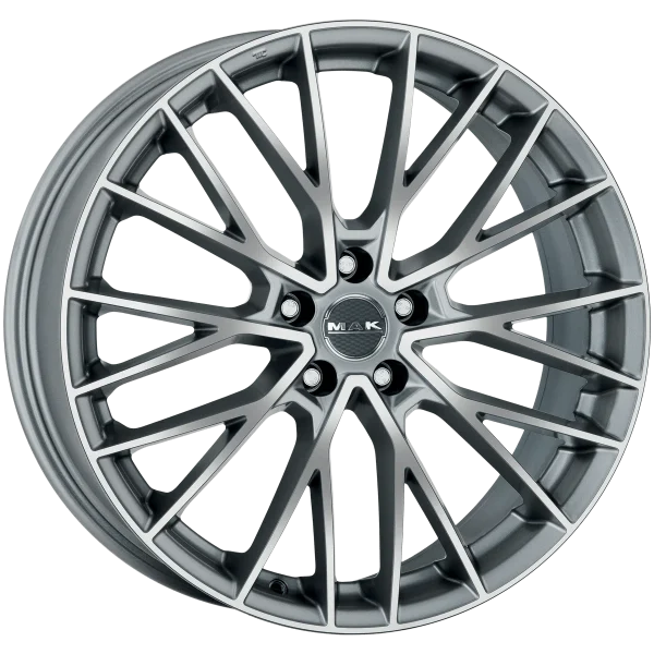 Mak Wheels – SPECIALE – Gunmetal – 19″x8.5″ 20mm – Summer Wheels – F8590ECHM20WSX