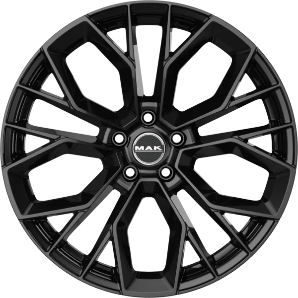 Mak Wheels – STILO-D – Black – 20″x9.5″ 22mm – All weather Wheels – F9520TPGB22WSX