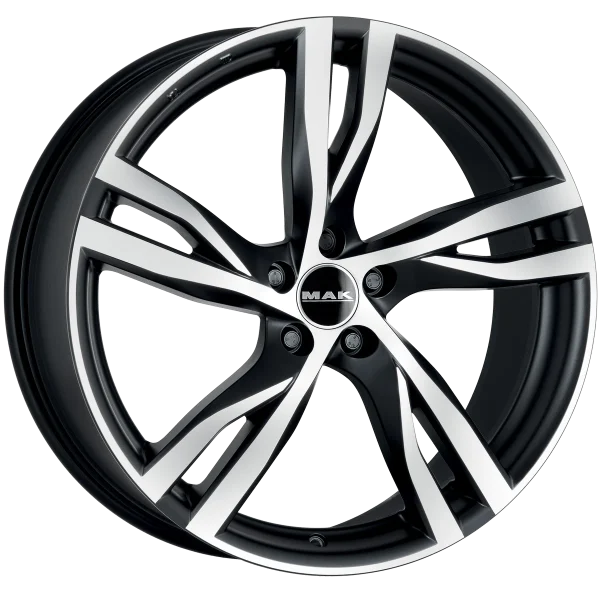 Mak Wheels – STOCKHOLM – Black – 18″x8″ 28mm – Summer Wheels – F8080KSIB28WSX