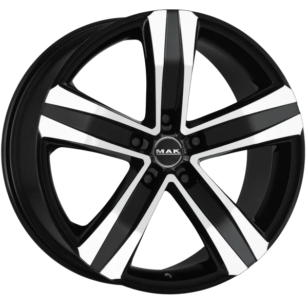 Mak Wheels – STONE5 3 – Black – 15″x6″ 0mm – Summer Wheels – F60505T3BM00AJ