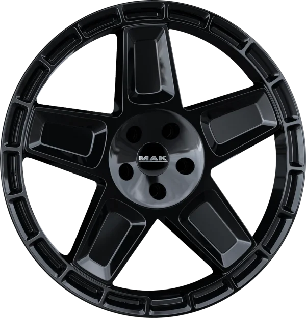 Mak Wheels – TREK – Black – 20″x9″ 25mm – All weather Wheels – F9020TKGB25N3