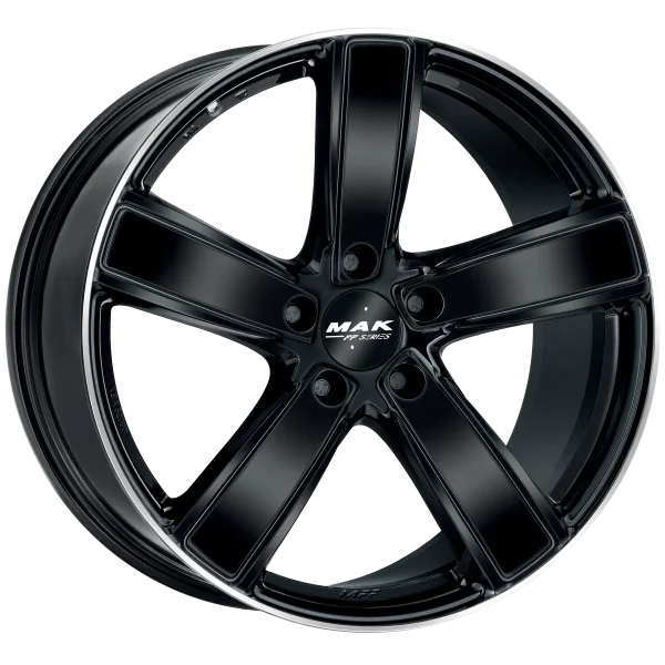 Mak Wheels – TURISMO-D-FF – Black – 20″x10.5″ 19mm – Summer Wheels – F0520UDGL19WSX