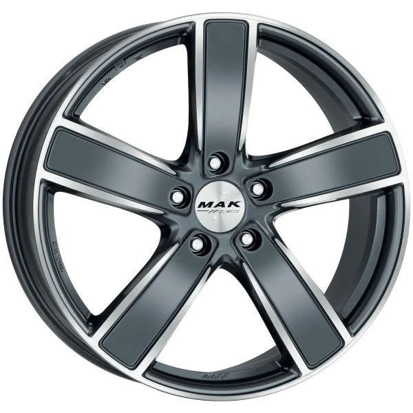 Mak Wheels – TURISMO-FF – Gunmetal – 20″x9″ 26mm – Summer Wheels – F9020UFQM26WSX