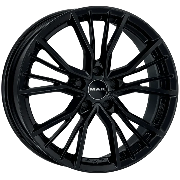 Mak Wheels – UNION – Black – 17″x7″ 40mm – All weather Wheels – F7070UAGB40WE3X