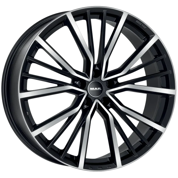 Mak Wheels – UNION – Black – 17″x7″ 38mm – Summer Wheels – F7070UABM38PE2X