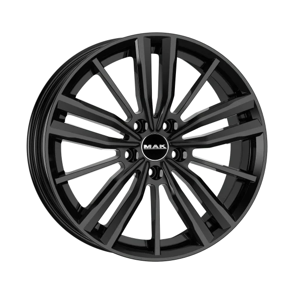 Mak Wheels – VIER – Black – 17″x7″ 40mm – All weather Wheels – F7070VXGB40WE3X