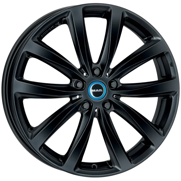Mak Wheels – WATT – Black – 19″x5″ 43mm – All weather Wheels – F5090WTMB43WS3X