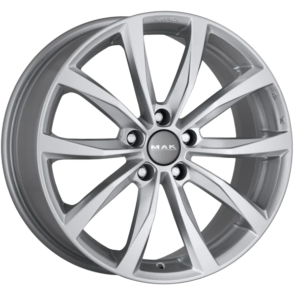Mak Wheels – WOLF – Silver – 16″x6.5″ 32mm – All weather Wheels – F6560WFSI32F