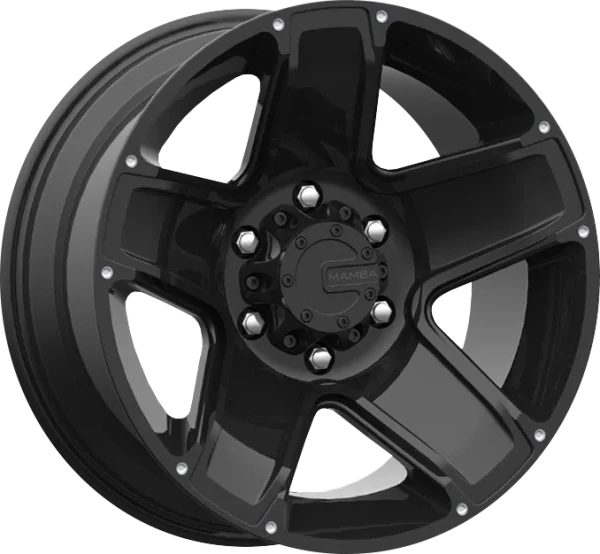 Mamba – M13 – Black – 17″x9″ -12mm – All weather Wheels – M137973N12B